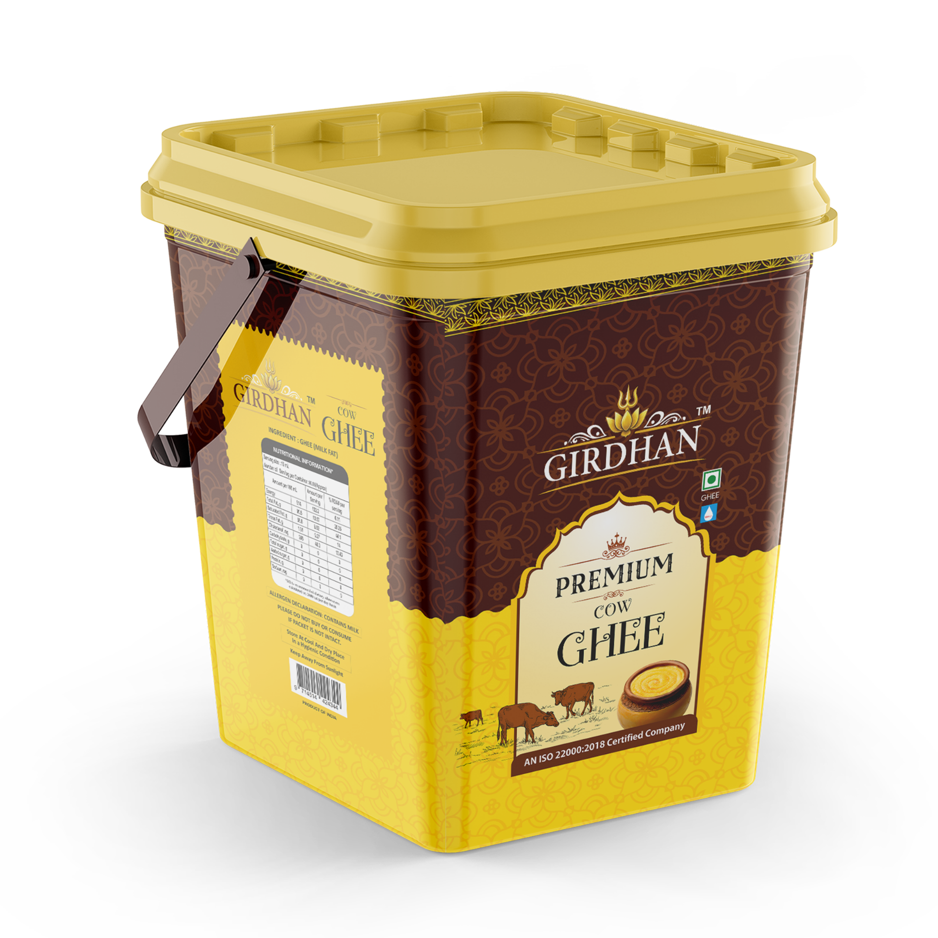 Girdhan Cow Ghee Bucket Pack