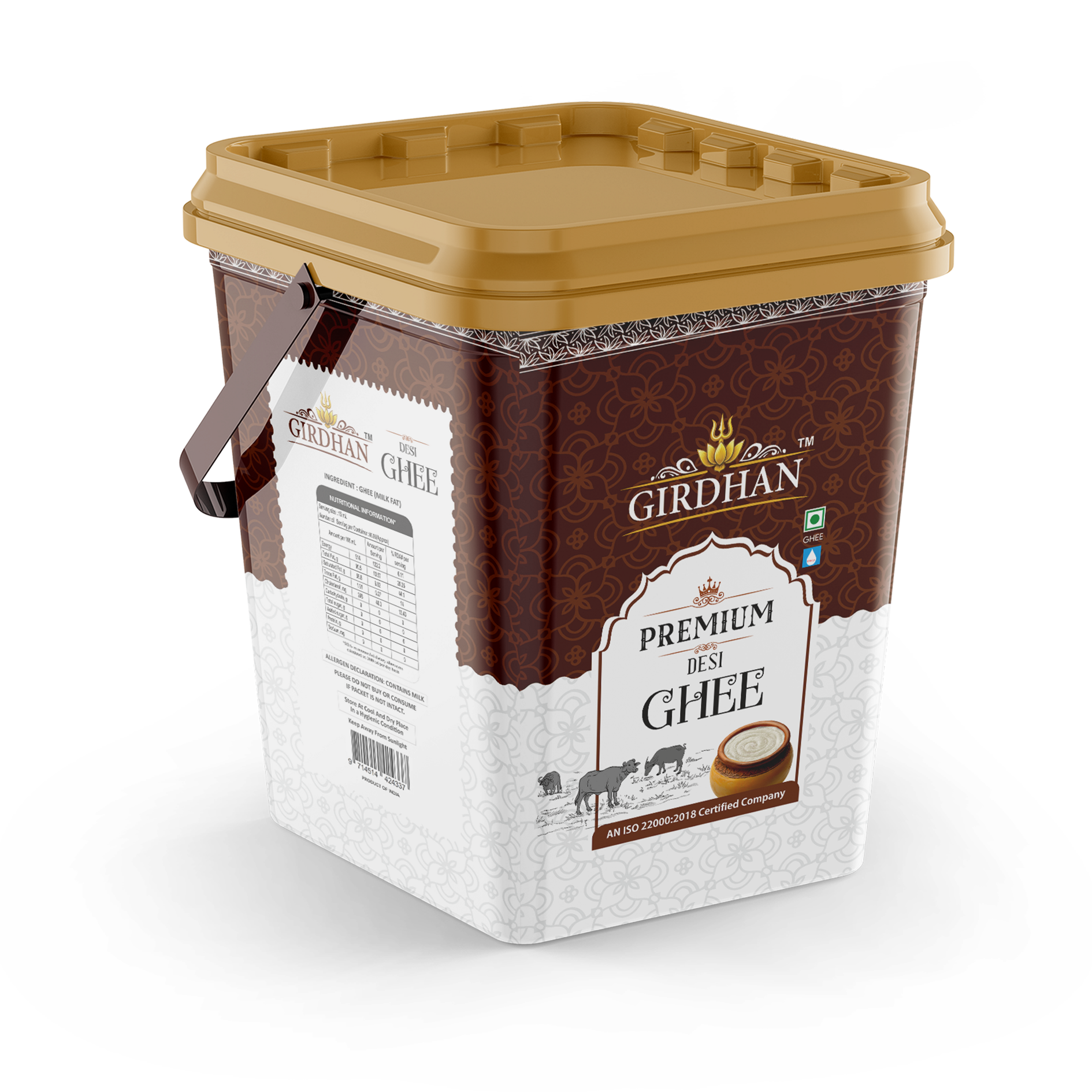 Girdhan Desi Ghee Bucket Range