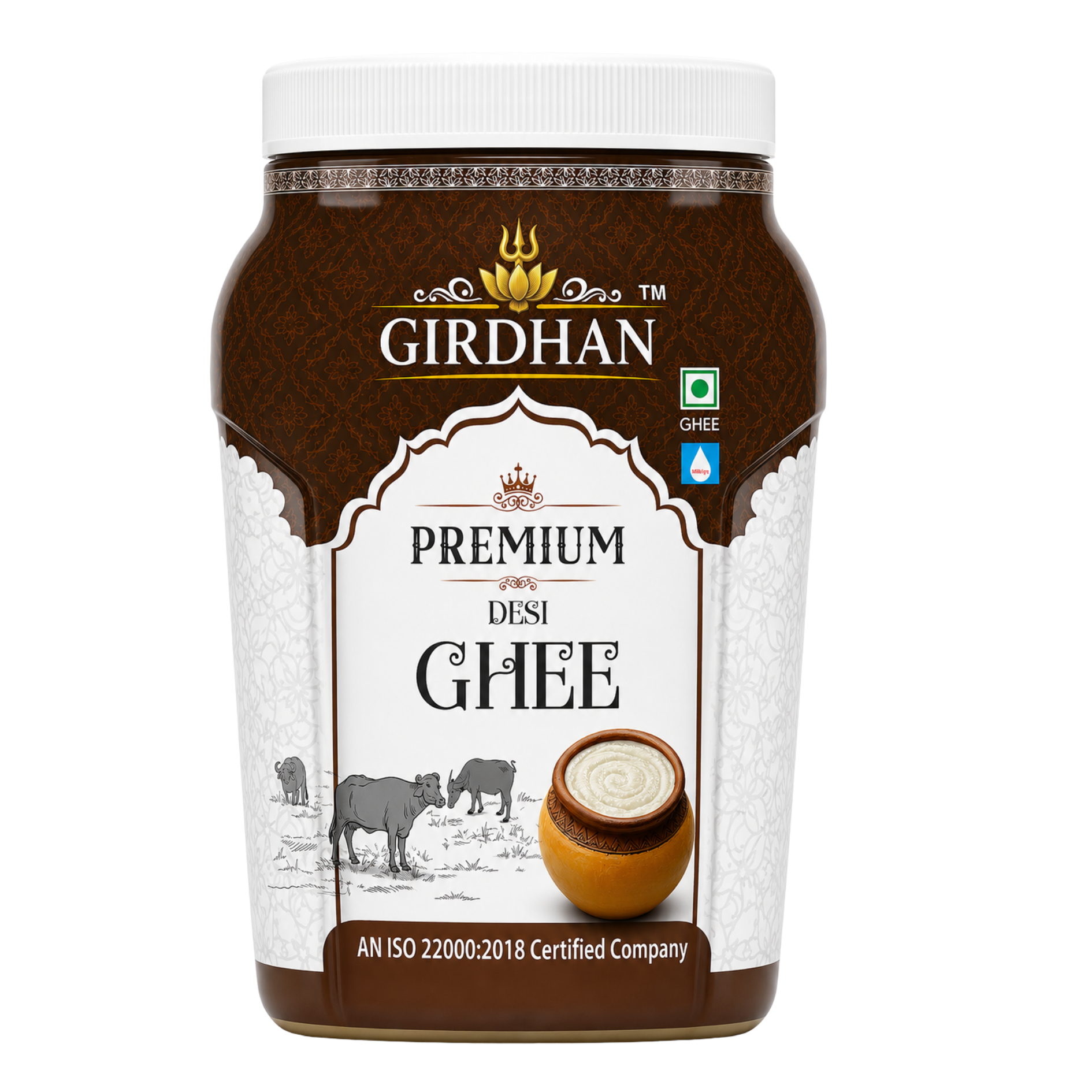 Girdhan Desi Ghee Jar Range