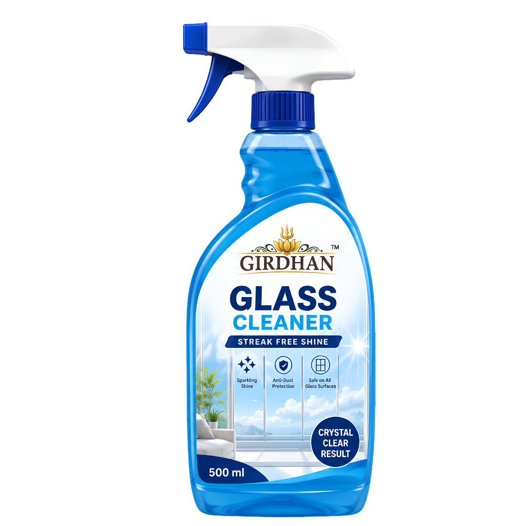 Girdhan Glass Cleaner 500ml spray bottle — product hero