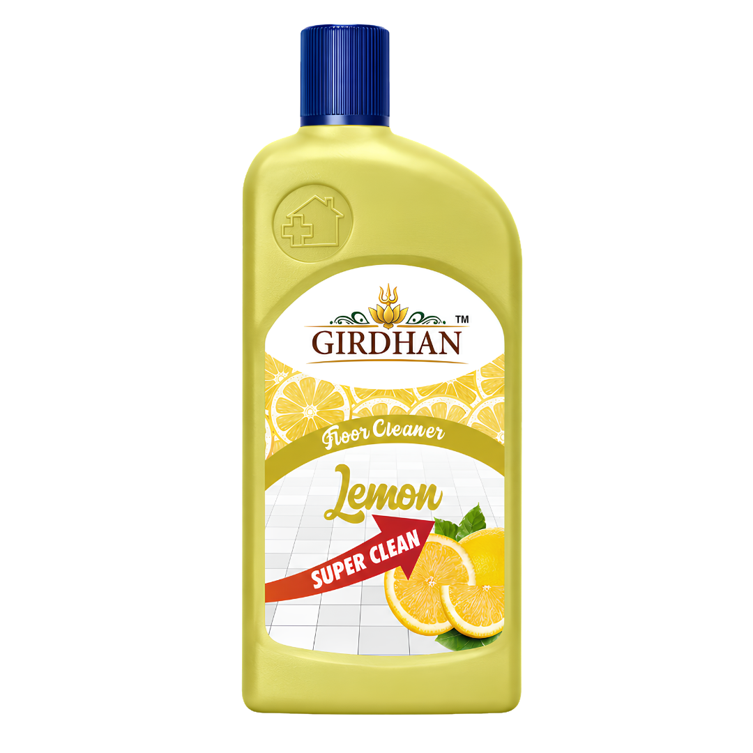 Girdhan Lemon Floor Cleaner 500ml — Lemon variant floor cleaner