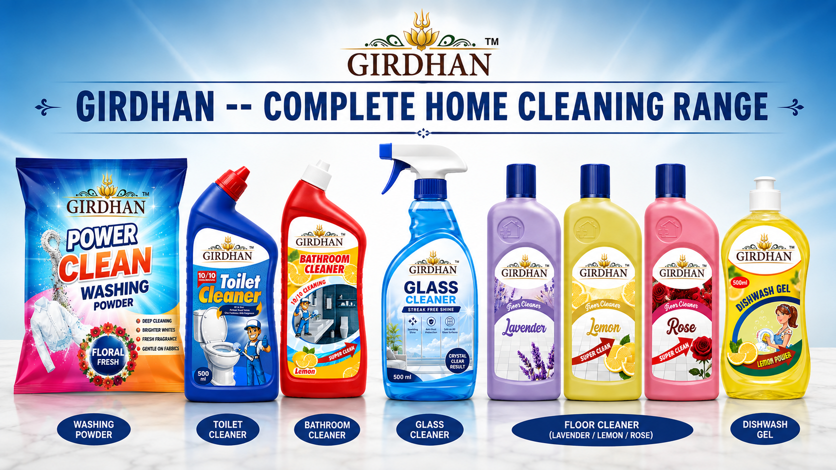 Girdhan Household Cleaners