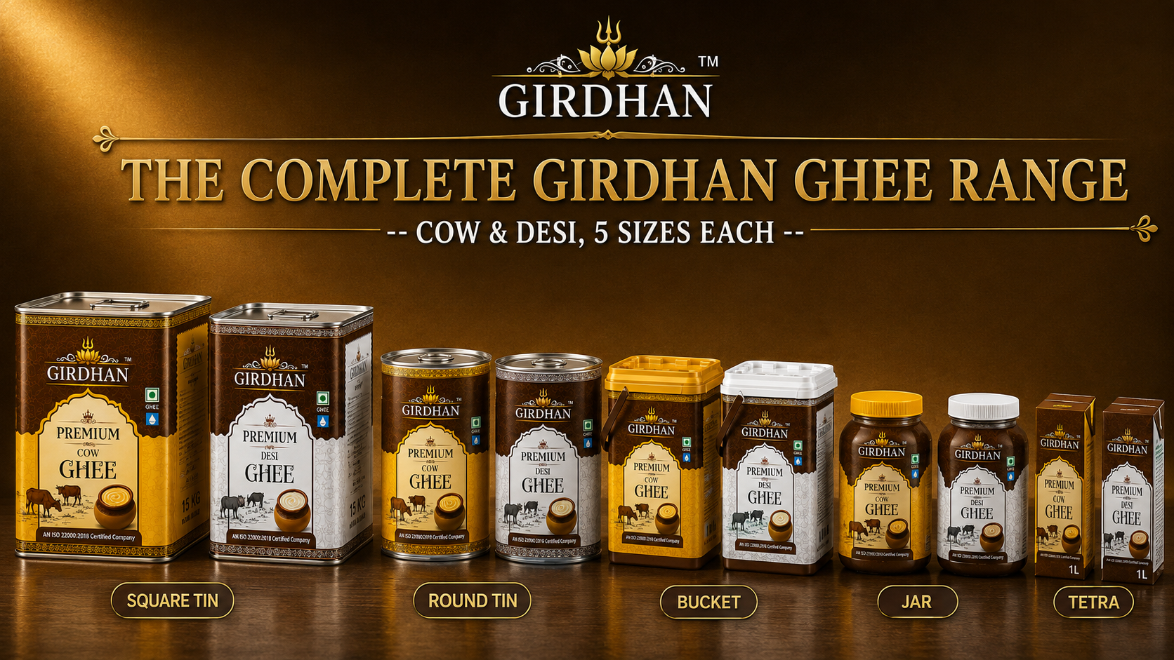 Girdhan Cow & Buffalo Ghee