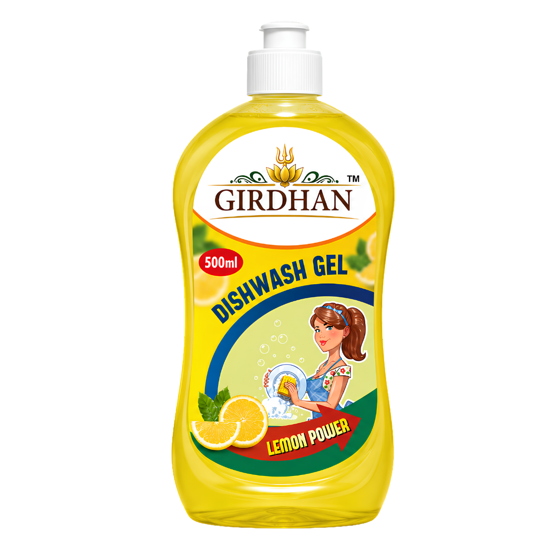 Girdhan Lemon Dishwash Gel